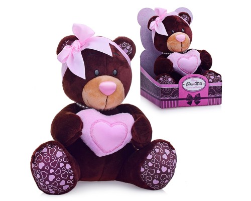 Медведь девочка Milk с сердцем 20