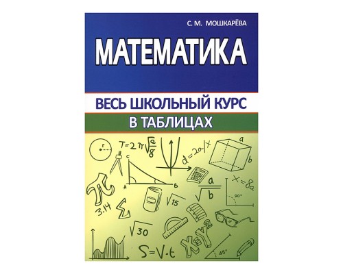 Весь школьный курс в таблицах. Математика