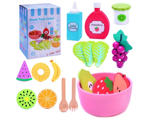 Набор посуды "Время фруктов" с продуктами, в коробке