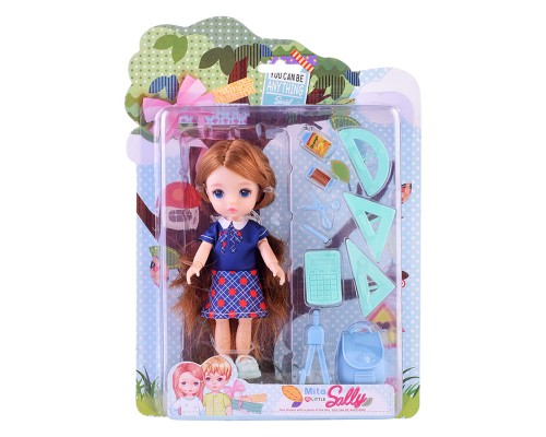 Кукла "Варвара" с аксессуарами, на листе