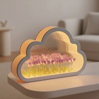 Набор для творчества-светильник "Облако" сиреневые тюльпаны, в пакете