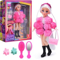 Модная кукла коллекция Glam Teens Хлоя с аксессуарами, 25 см