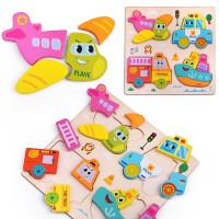 Пазл-вкладыш "Транспорт"