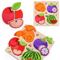 Пазл-вкладыш "Фруктик"