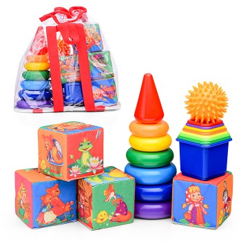 Игровой набор "Посчитай-ка" в рюкзаке