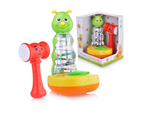 Стучалка "Гусеничка"