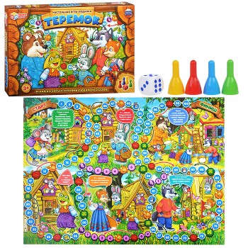 Настольная игра-ходилка "Теремок"