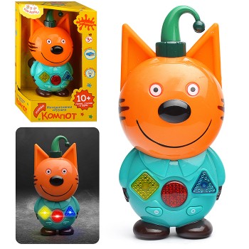 Сказочник Компот "Три кота" (10 песен, стихов, фраз)