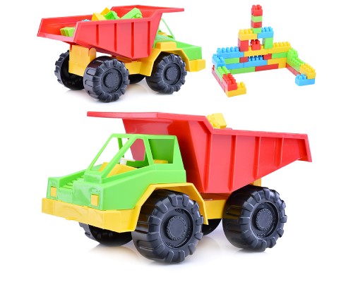 Грузовик Карьерный + Комби Блок 37 дет