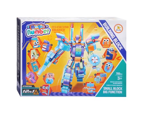 Робот "Цифра" в ассортименте, в коробке