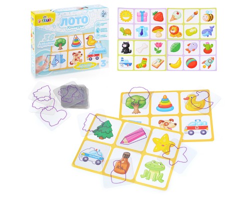 Лото пластик "Контуры"