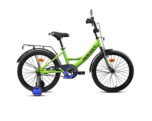 Велосипед 20" Rocket Gem, цвет зеленый