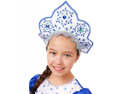 Кокошник "Снегурочка"