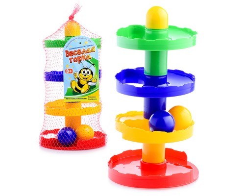 Веселая горка №1 (4 этажа)