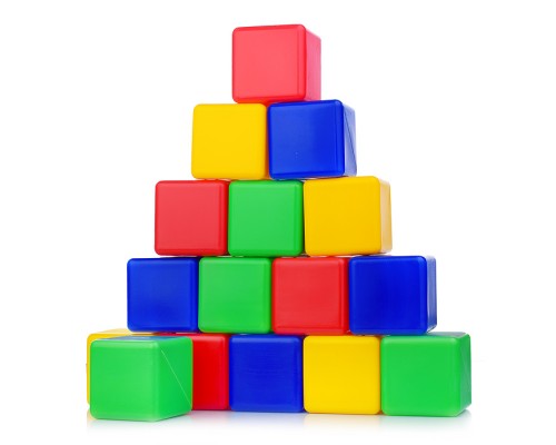 Веселые кубики 16 дет.