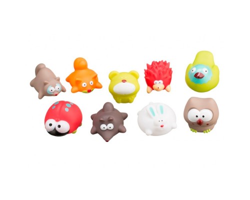 Набор игрушек для ванной "Лесные жители"