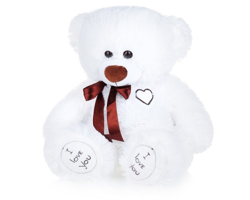 Медведь Арчи В65 белый
