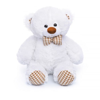 Медведь Тоффи В65 белый