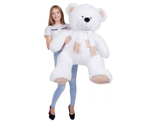 Медведь Тоффи В150 белый