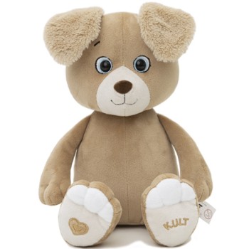 Собака Майк, 25 см, кофейный