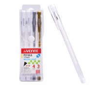 Набор ручек гелевых "Moonlight" 3 цвета, 4 штуки