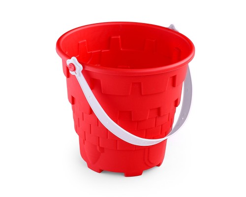 Ведро большое красное