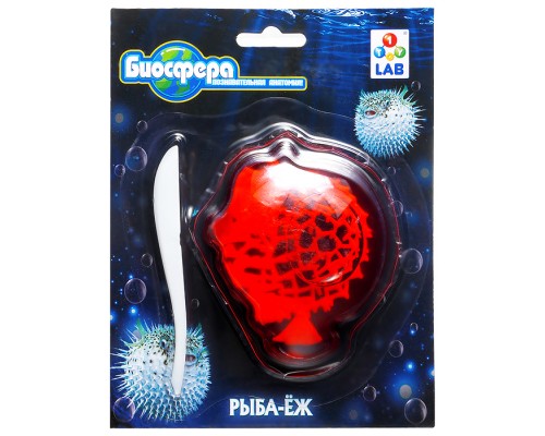 Познавательная анатомия, мини набор "Рыба-ёж" 14х18см