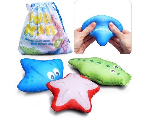 Игрушки для ванной  3 шт