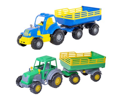 Мастер, трактор с прицепом №2