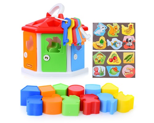 Логический домик (в сетке)