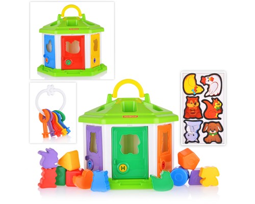 Логический домик №2 (в сеточке)