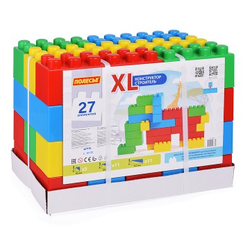 Конструктор "Строитель" - "XL" (27 элементов)