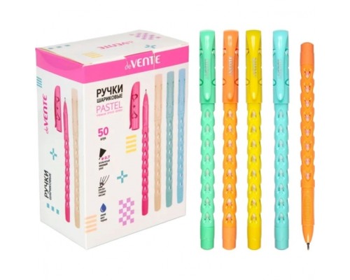 Ручка шариковая "Pastel" d=0,7 мм, ультра гладкое письмо, чернила на масляной основе, синяя