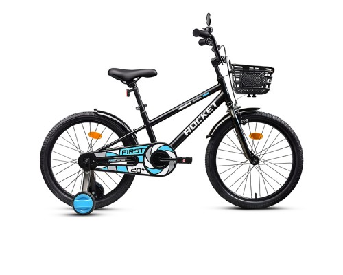 Велосипед 20" Rocket First, цвет черный