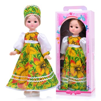 Кукла Василина Хохлома 45см., в коробке