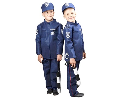 Набор ДПС 2 (штаны,куртка, кепка, жезл, удостоверение)