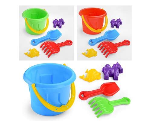 Набор для игры в песке с ведром мини №1