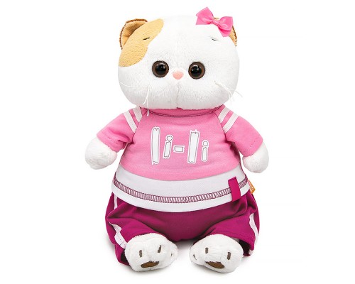 Кошечка Ли-Ли в костюме в стиле спорт-шик