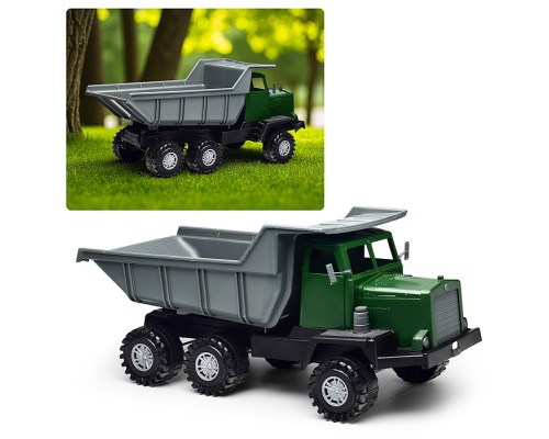Автопарк "Самосвал большой" зелёный