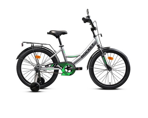 Велосипед 20" Rocket Gem, цвет серый