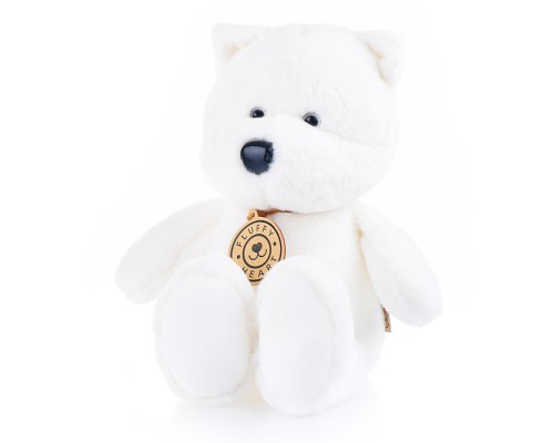 Полярный Мишка, Fluffy Heart, , 25 см