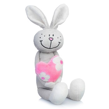 Зайка с Сердцем, 33 см