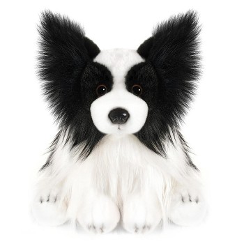 Мягкая игрушка Собачка Папильон, 25 см