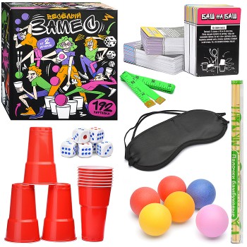 Игра настольная "Весёлый замес" 12+ (черн)