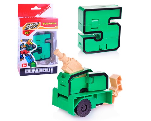 Трансформер 2в1 "Цифра"5"