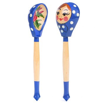 Ложка расписная "Девочка" малая