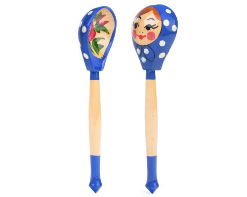 Ложка расписная "Девочка" малая