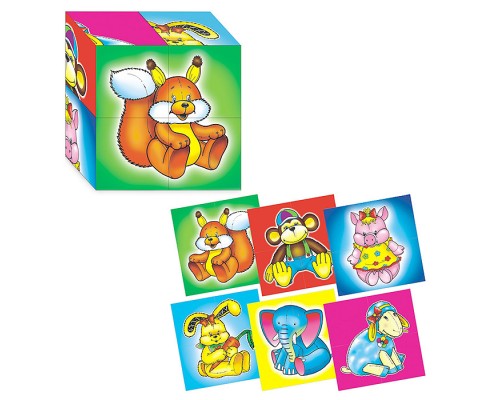 Кубики (4 куб) "Мои первые кубики"№1