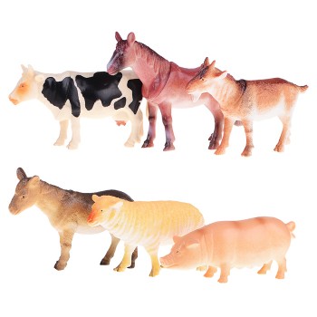 Набор животных "Домашние животные" 6 шт.