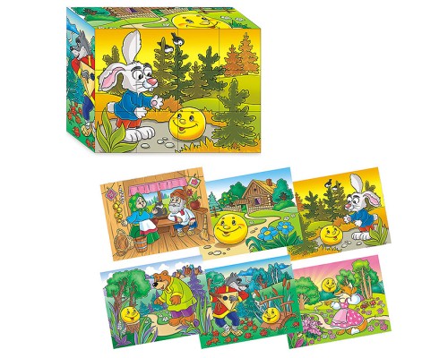 Кубики (12 куб) "Колобок"